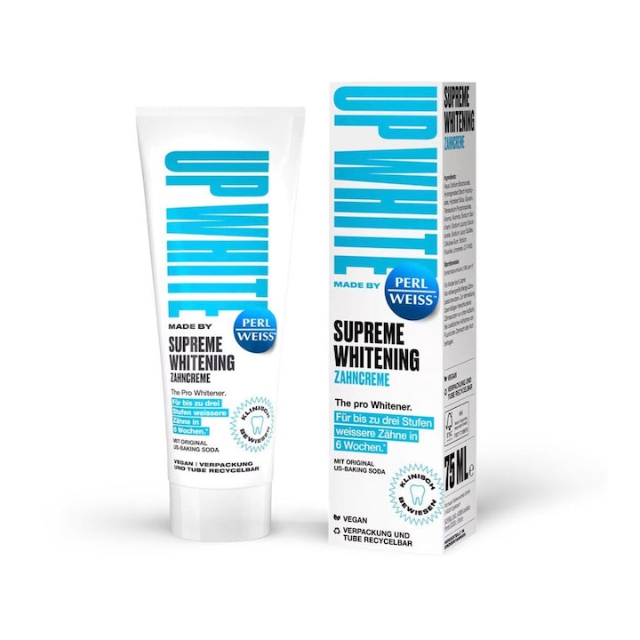 Избелваща паста за зъби UpWhite Supreme Whitening 75 мл