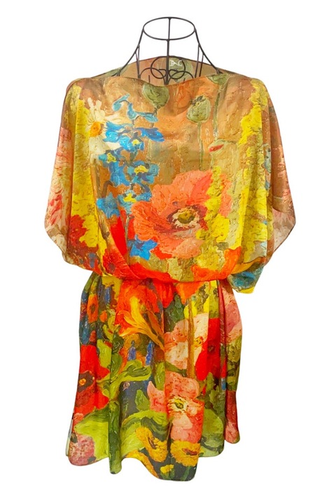 Rochie de dama tip poncho