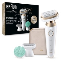 Epilator Braun Silk-épil 9 9-071 Flex 360° Wet & Dry, Smart Touch, Bronz