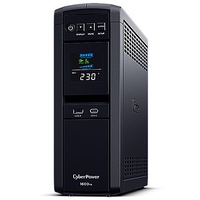 UPS CyberPower PFC Sinewave CP1600EPFCLCD, 1600VA/1000W, 4 Prize Schuko, Color LCD Display, AVR, GreenPower UPS Bypass Technology