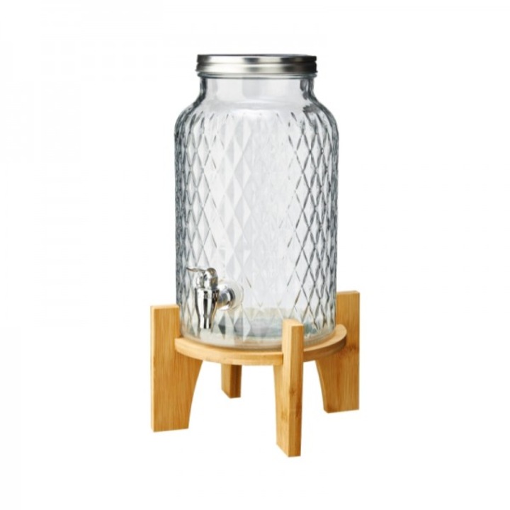 Dispenser pentru bauturi racoritoare, Diamond Glass, 5.6 litri