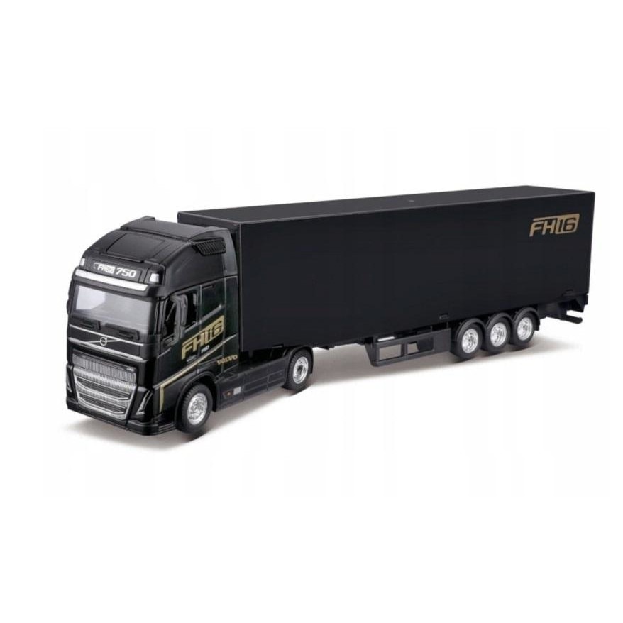 Camion Volvo FH16 Globetrotter 750 XXL, BBurago, 1:43, cu remorca