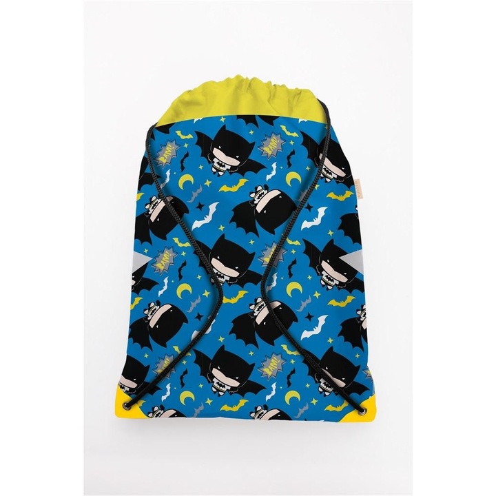 Спортна чанта Beniamin Batman, полиестер, графика, черна