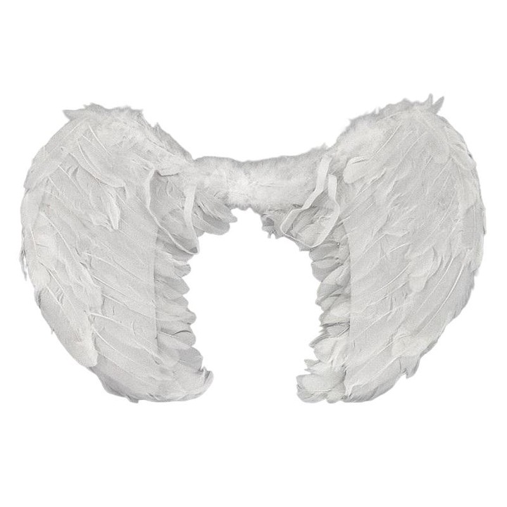 Aripi de inger, Adar, Polipropilena, 60x42 cm, Alb