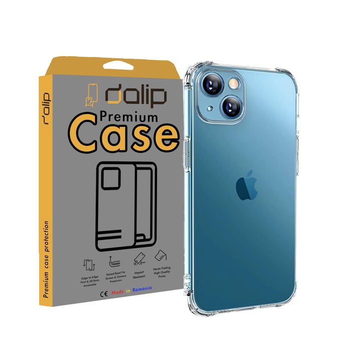 Cover for Nothing Phone 1, Dalip Clear Impact, милитари силикон, прозрачен