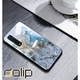 Кейс за Oppo A94 5G/Reno5 Lite 4G, Dalip Blue Aqua Design, Силиконов, Син