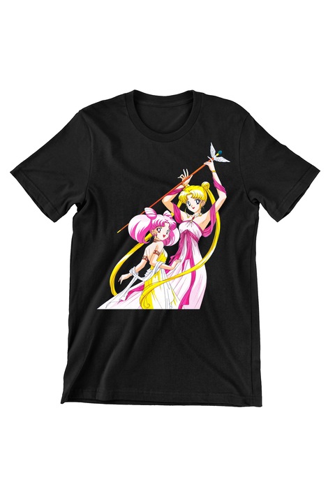 Tricou Femei Prestige-Boutique, Sailor Moon, Princess, Negru