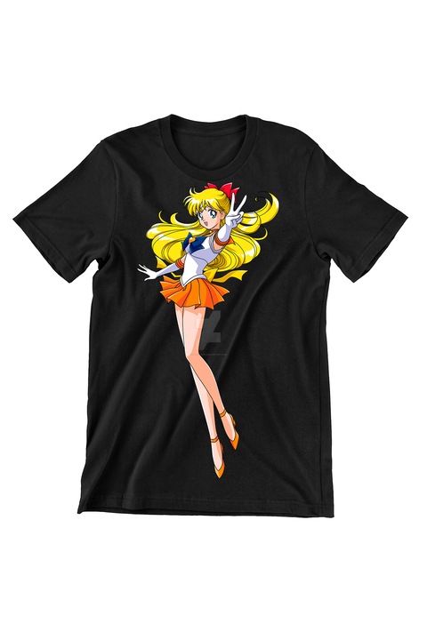Tricou Femei Prestige-Boutique, Sailor Moon, Venus 2, Negru