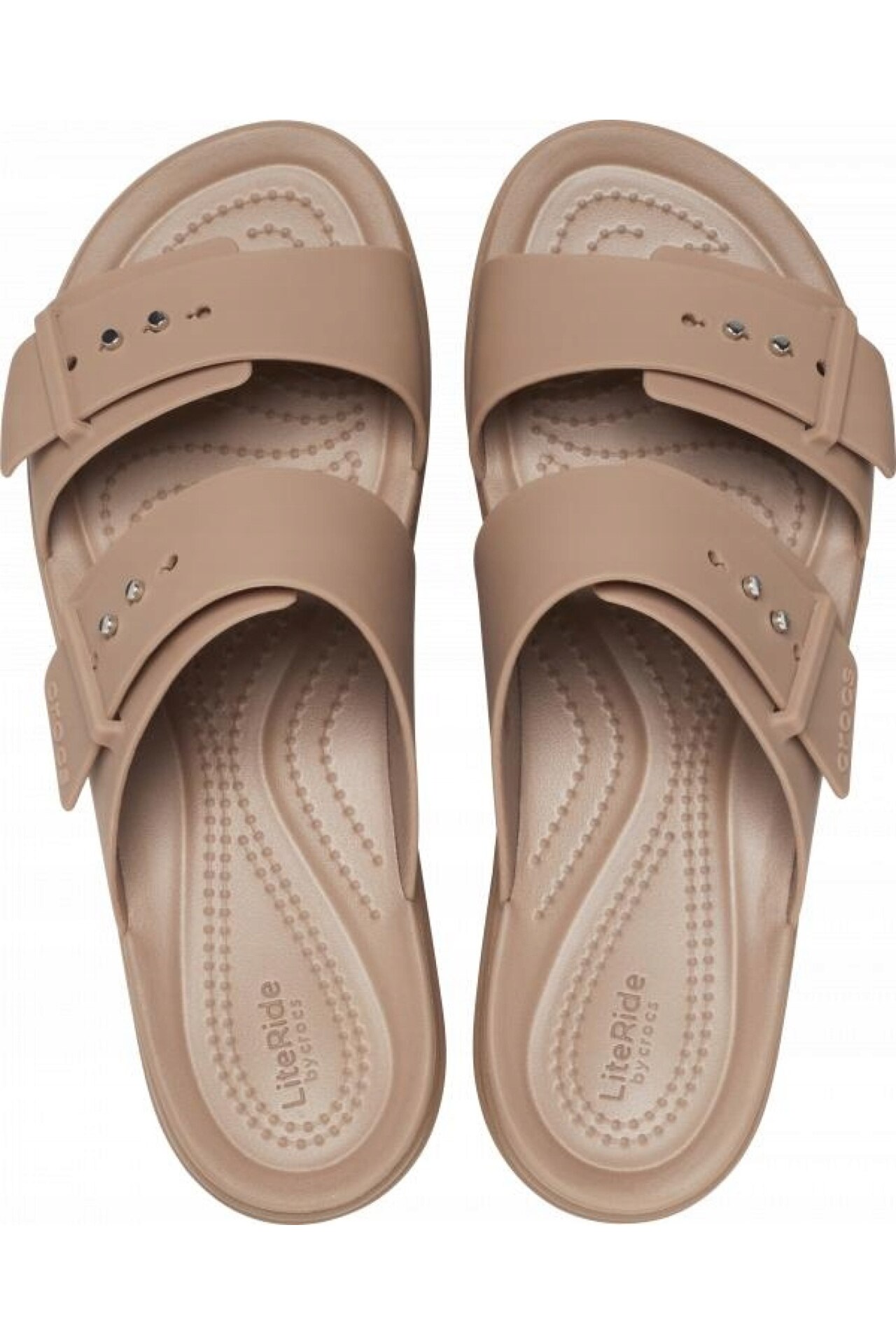 choco*°　804040 Papuci Dama, Crocs, Brooklyn 207431 Low Wedge, Maro, 41-42 EU
