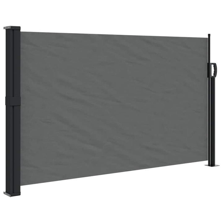 Copertina laterala retractabila vidaXL, antracit, 117 x 300 cm, 4.5 kg