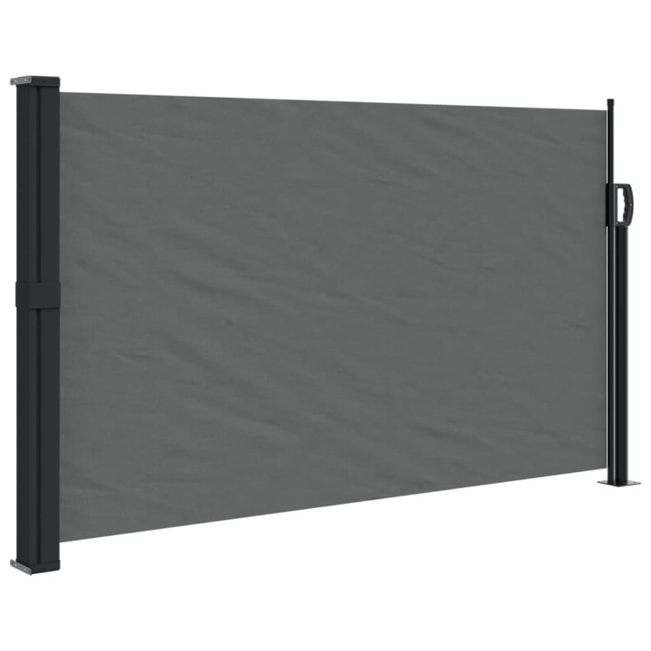 Copertina laterala retractabila vidaXL, antracit, 120 x 600 cm, 5.35 kg