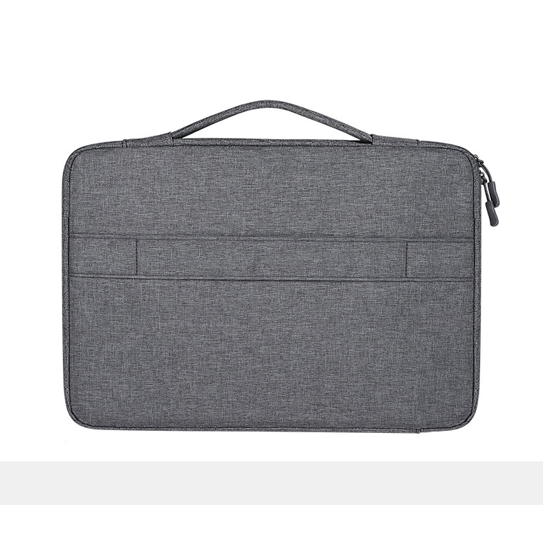 Geanta pentru laptop, Panza Oxford, Rezistenta la apa, 14.1-15.4 inch, Gri