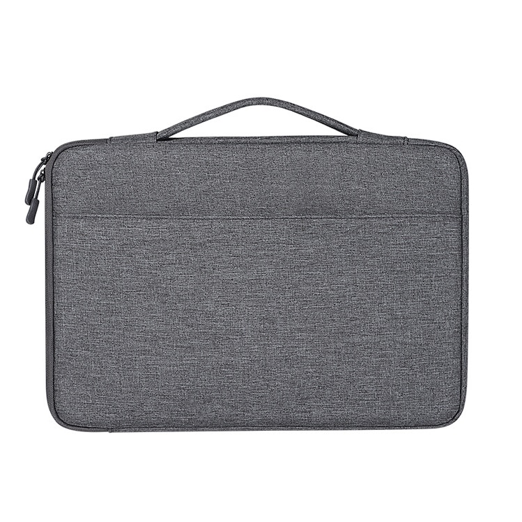 Geanta pentru laptop, Panza Oxford, Rezistenta la apa, 14.1-15.4 inch, Gri