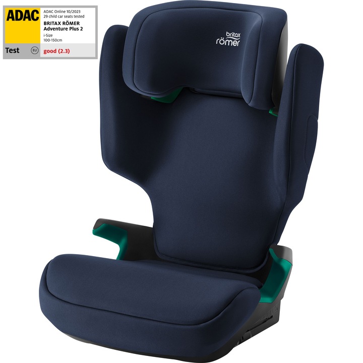 Столче за кола с isofix Britax Romer Adventure Plus 2, Night Blue, 3,5-12 г, 100-150 см, 15-36 кг