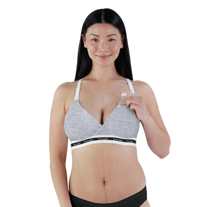 Сутиен за кърмачки Bravado Designs Original, Dove Grey, L