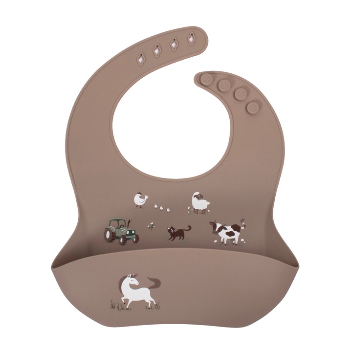 Лигавник Filibabba Magic Farm, За бебе, Силиконов