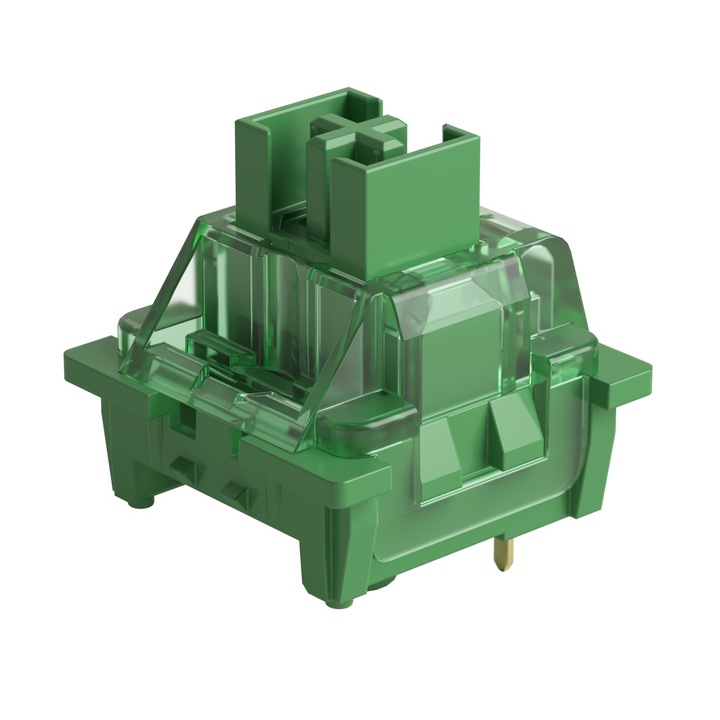 AKKO Kapcsolókészlet mechanikus billentyűzetekhez, V3 Matcha Green Pro Switch - 45 db