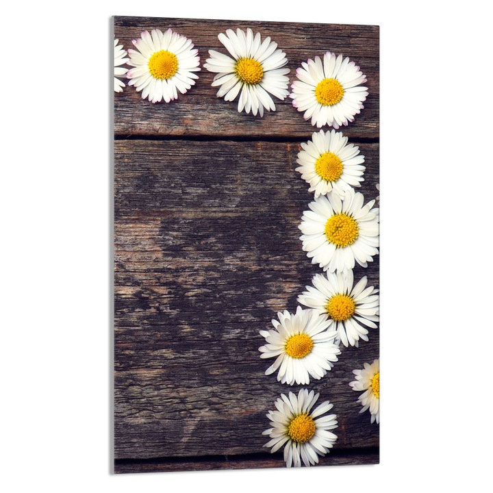 Tocator de bucatarie Lemn, DarHaus, Sticla, Multifunctional, 30x52cm, Multicolor