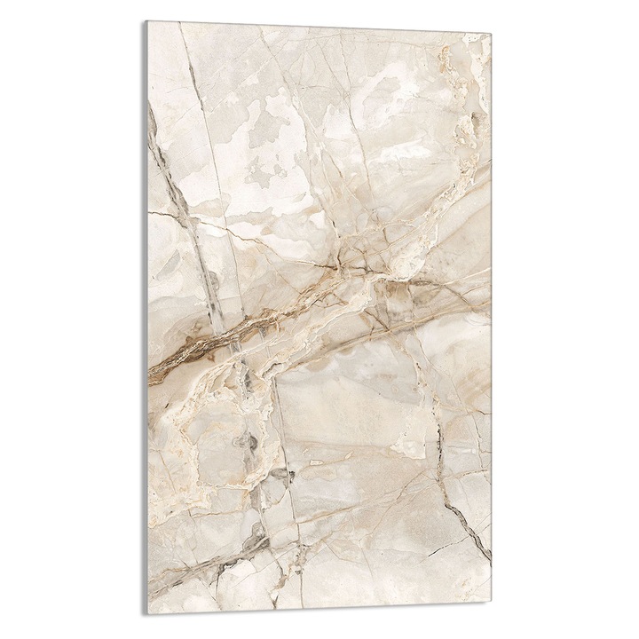 Кухненска дъска за рязане Мрамор, DarHaus, Стъкло, Мултифункционална, 30x52см, Многоцветна