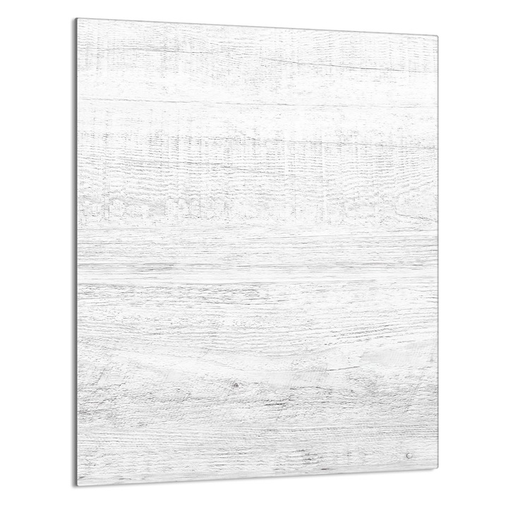 Tocator de bucatarie Lemn, DarHaus, Sticla, Multifunctional, 40x52cm, Alb