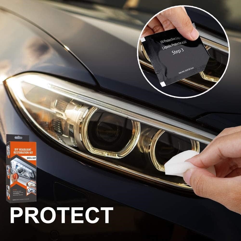 Kit polish auto profesional pentru faruri cu multiple accesorii eMAG.ro
