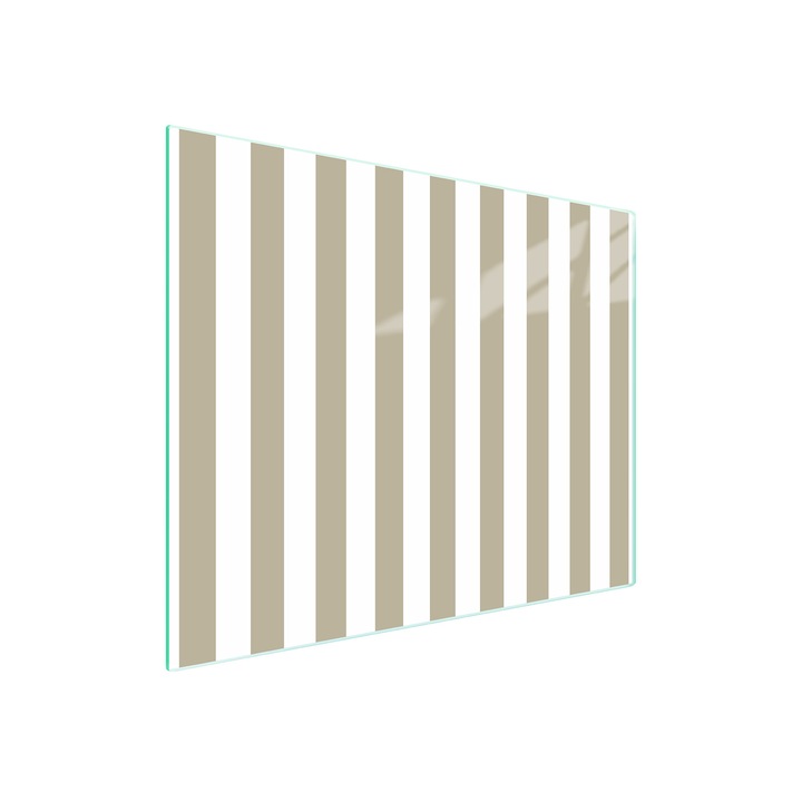 Кухненска дъска за рязане TMK, стъклена, правоъгълна, 52x30см