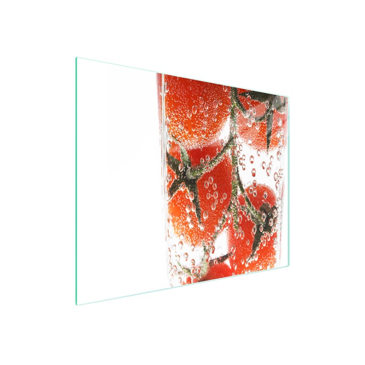 Кухненска дъска за рязане TMK, стъкло, 52x30см