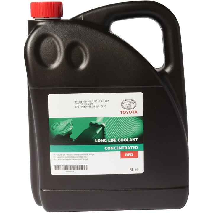 Концентриран антифриз Toyota Long Life G12 червен 5л