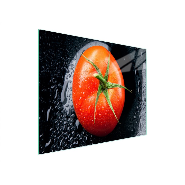 TMK Konyhai vágódeszka, üveg, 52x30cm