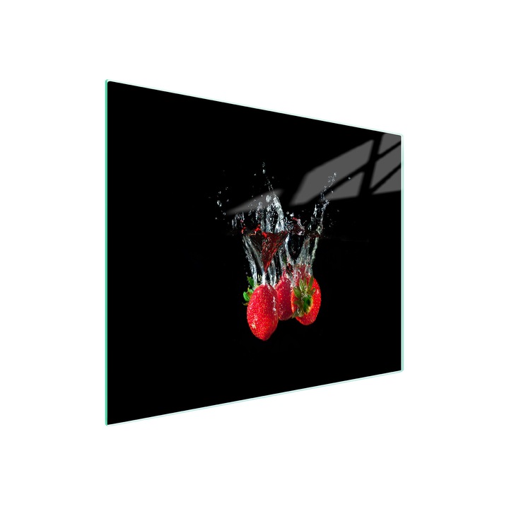 Кухненска дъска за рязане TMK, стъклена, 52x30см