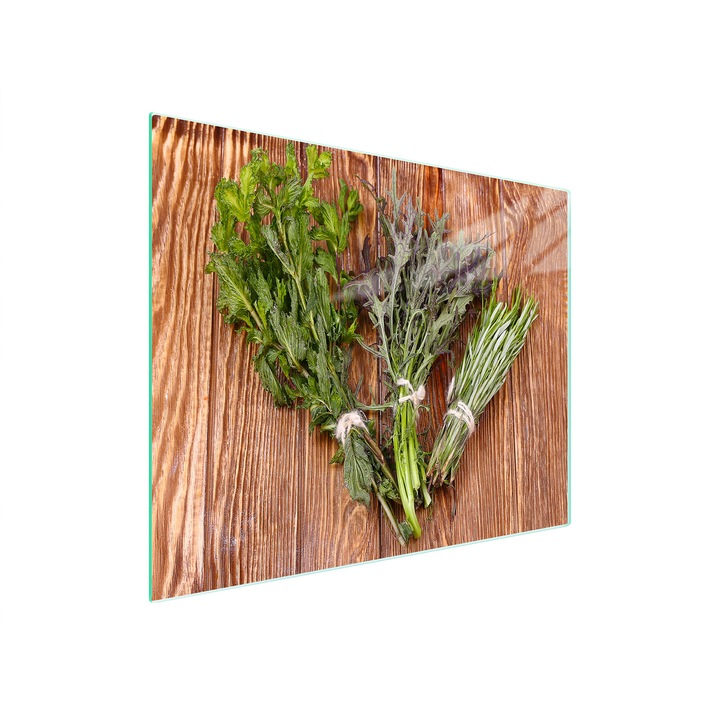 Кухненска дъска за рязане TMK, 52x30см, Стъкло