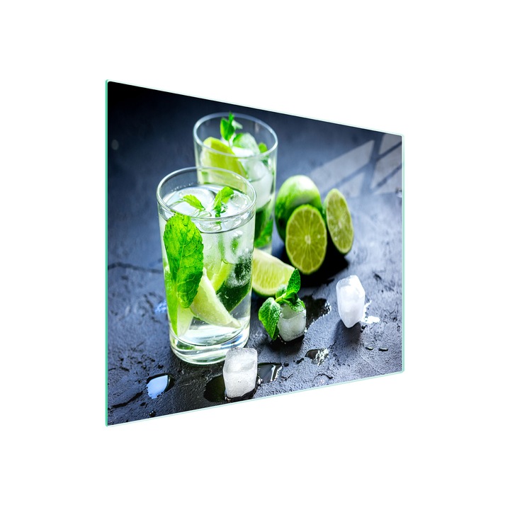 Placa de taiat, DarHaus, k-d10286, Sticla, 52x30, Var