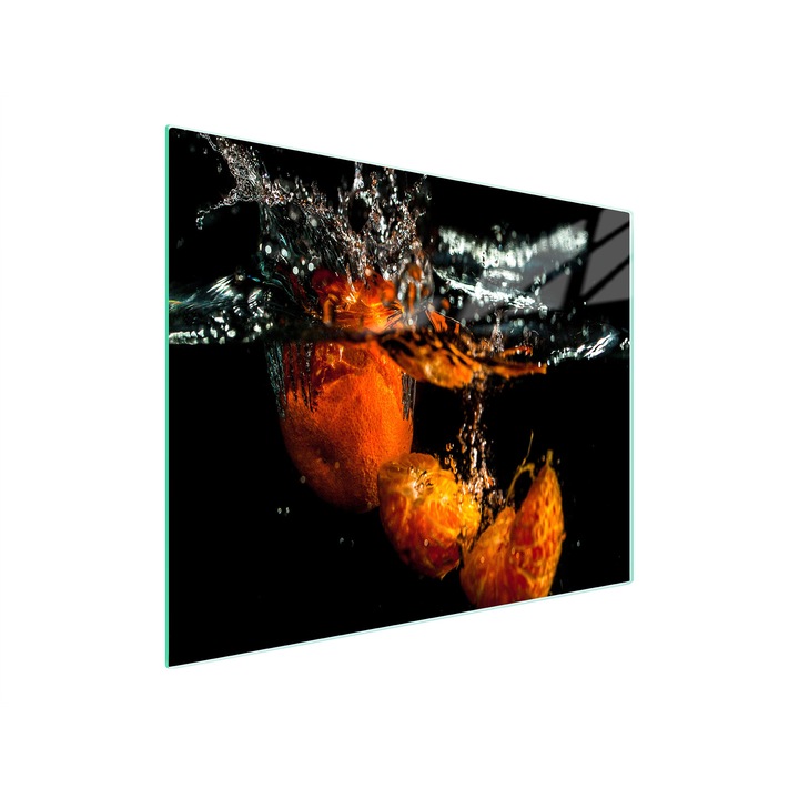 Placa de taiat, DarHaus, k-d10311, Sticla, 52x30, Fructe