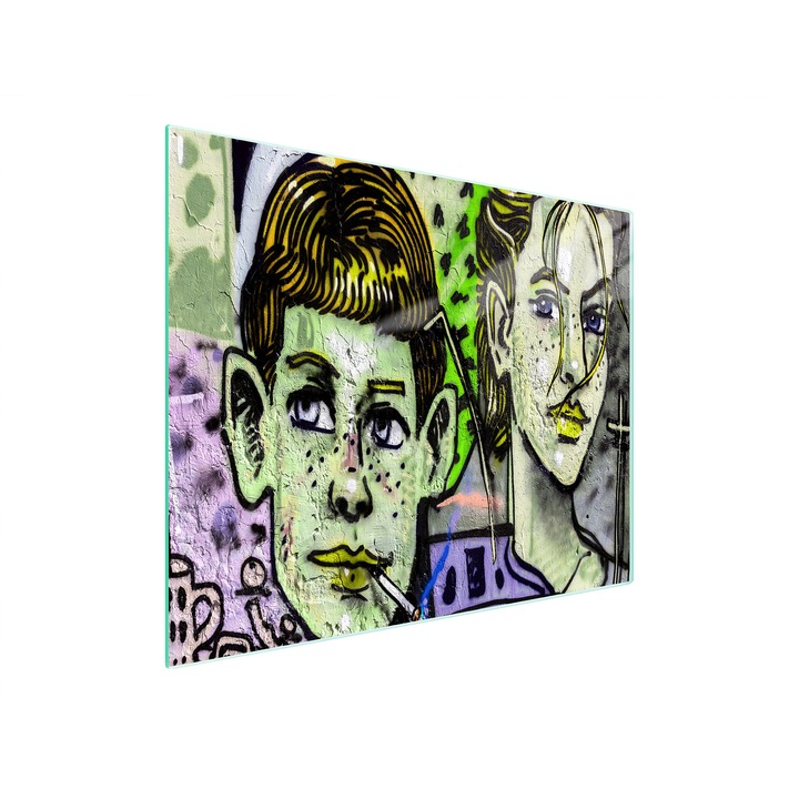 Placa de taiat, DarHaus, k-d10335, Sticla, 52x30, Copii