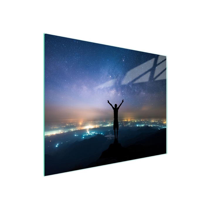 Placa de taiat, DarHaus, k-d10359, Sticla, 52x30, Stele