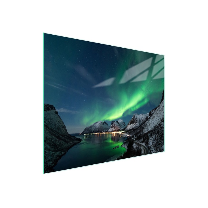 Placa de taiat, DarHaus, k-d10365, Sticla, 52x30, Multicolor