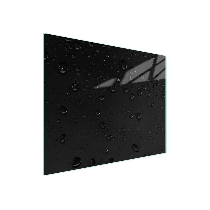 Placa de taiat, DarHaus, k-d10385, Sticla, 52x30, Picaturi