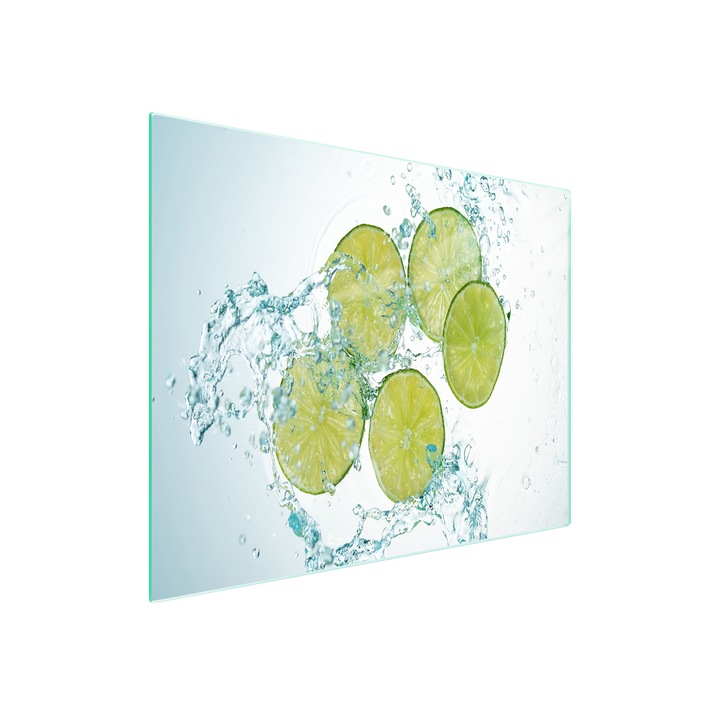 Placa de taiat, DarHaus, k-d10416, Sticla, 52x30, Var