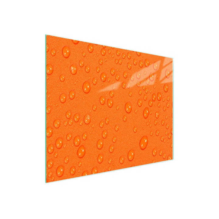 Placa de taiat, DarHaus, k-d10426, Sticla, 52x30, Picaturi