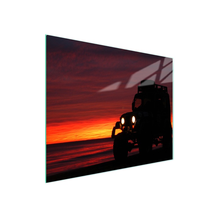 Placa de taiat, DarHaus, k-d10444, Sticla, 52x30, Auto