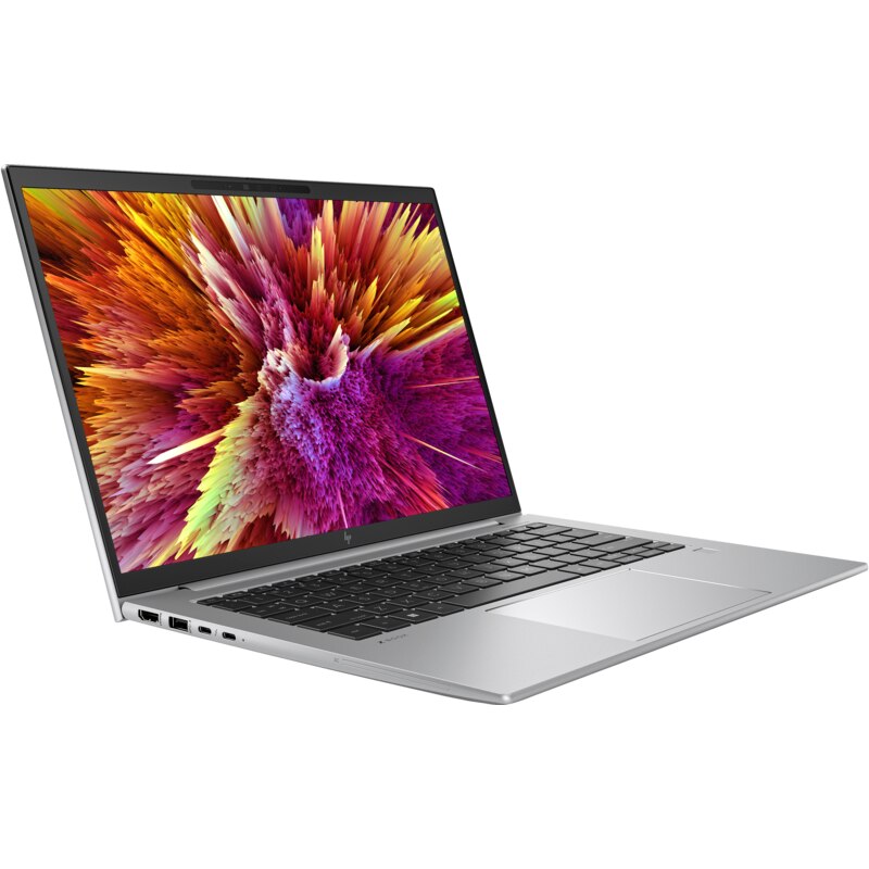 Laptop HP ZBook Firefly 14 G10, 14 inch, Intel i7-1365U, 16 GB RAM, 512 GB SSD, Intel Intel Iris Xe Graphics, Windows 11 Pro, tastatura cu layout frantuzesc