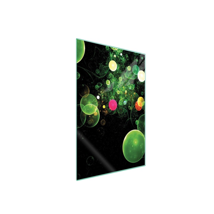 Tocator de bucatarie multifunctional, TMK, k-130127, Sticla, 35x52 cm