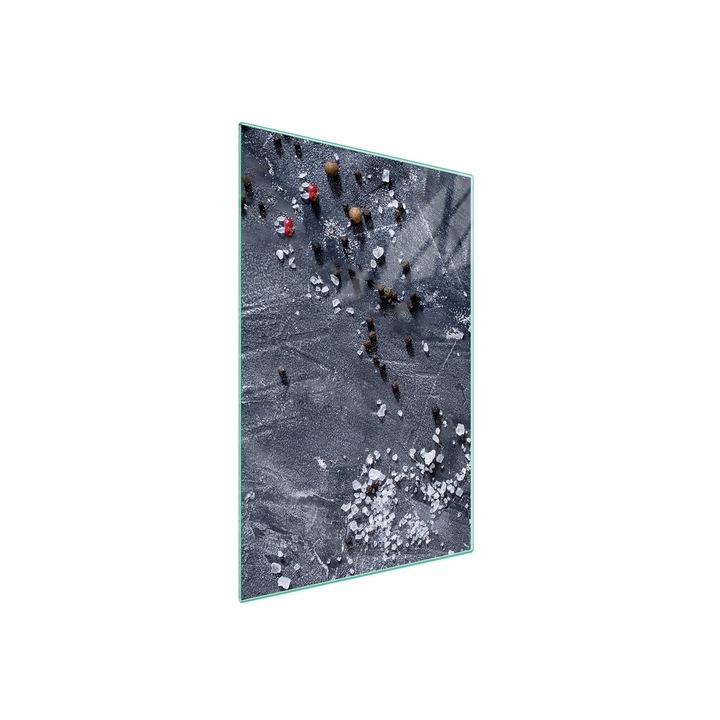 Многофункционална кухненска дъска за рязане, TMK, k-130275, Стъкло, 35x52 см
