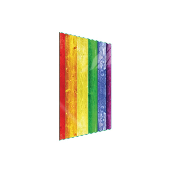 Tocator de bucatarie multifunctional, TMK, k-130360, Sticla, 35x52 cm