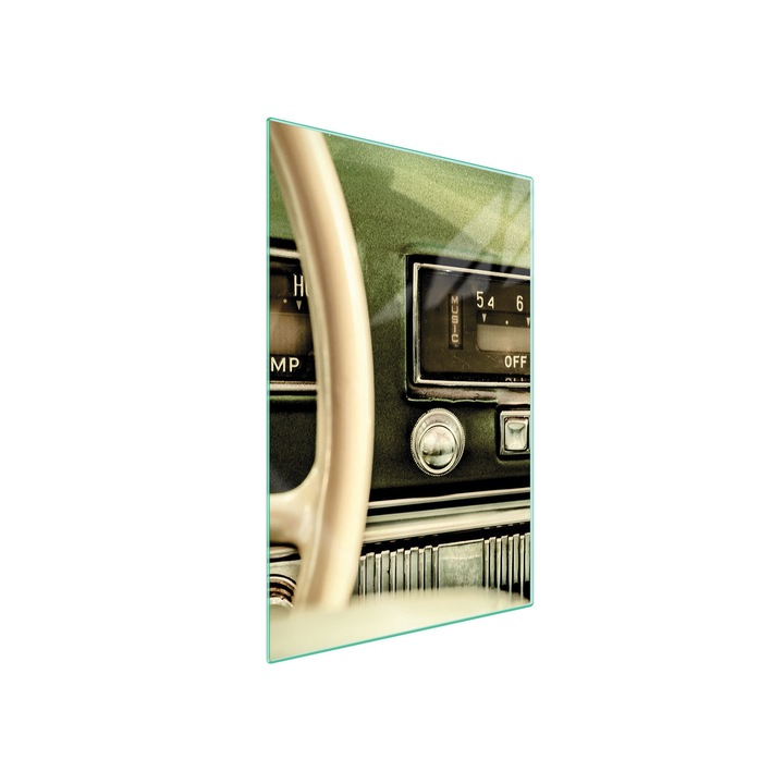 Tocator de bucatarie multifunctional, TMK, k-130369, Sticla, 35x52 cm, Radio