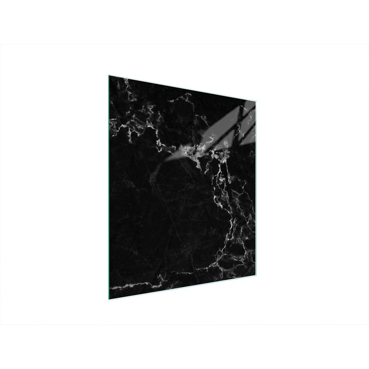 Tocator multifunctional DarHaus, Sticla securizata, marmur, 45x52cm