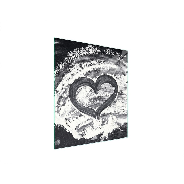 Tocator, DarHaus, k-160500, Sticla, 45x52, Inima