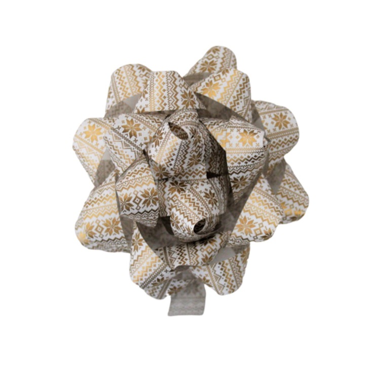 Самозалепваща звезда, Традиционен модел 9 см, Златист