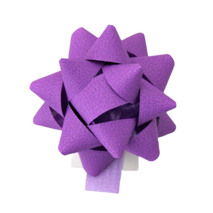 Самозалепваща звезда 7 см, Matline, Лилав