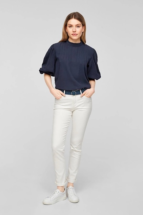 Bluza dama, S.Oliver, Bumbac, Albastru, 44 EU